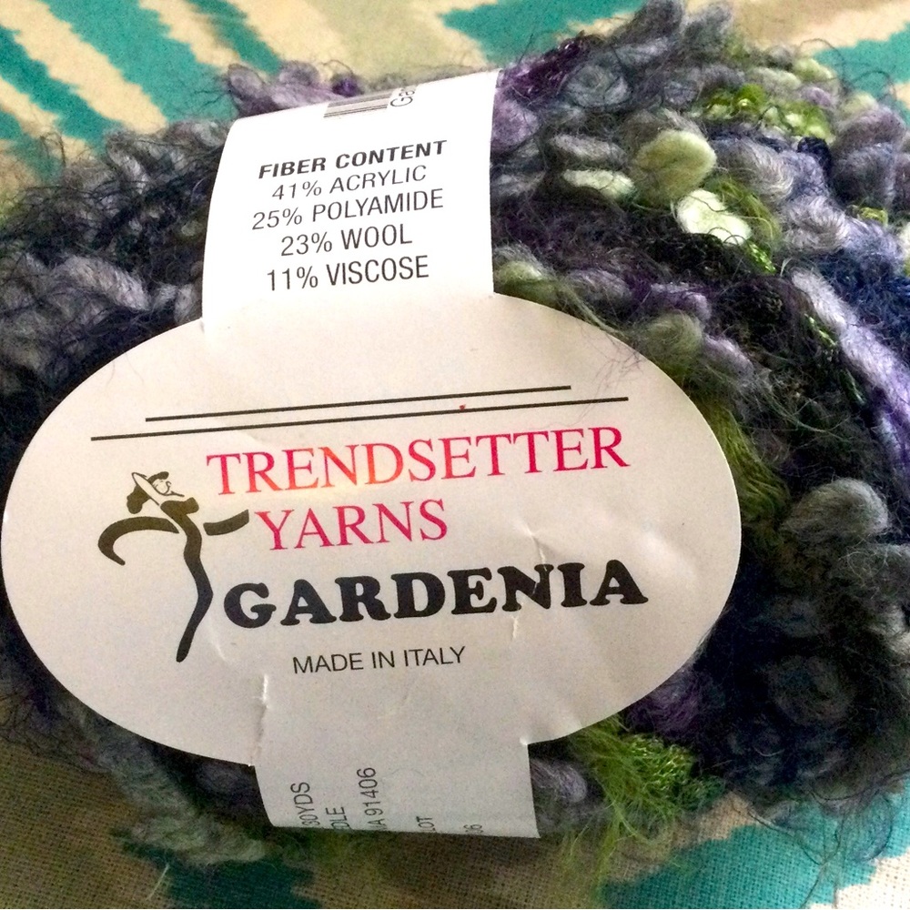 4 skeins of Gardenia Trendsetter yarn